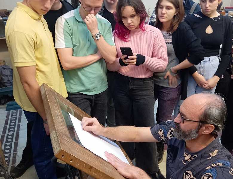 Мастер-класс заслуженного художника России Щербакова Андрея Александровича