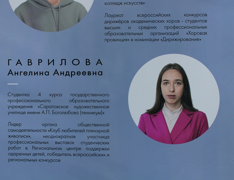 Доска Успеха молодёжи Саратовской области!