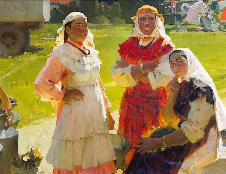 Всероссийская акция «Ночь искусств». Выставка «Многоликая Россия».