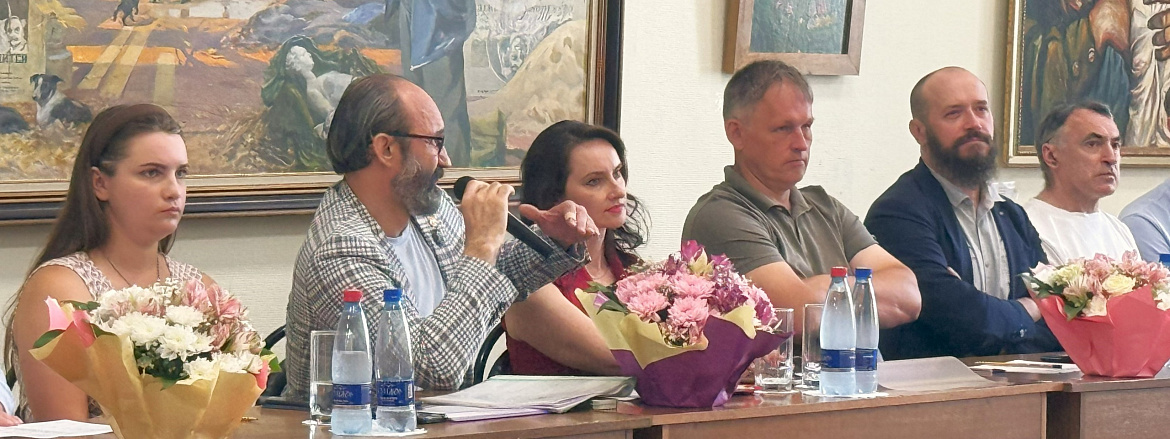 Защита дипломных работ выпускников отделения "Скульптура" 