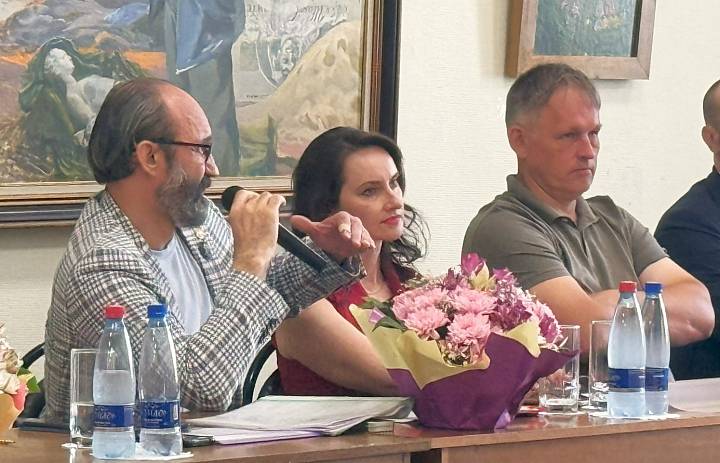 Защита дипломных работ выпускников отделения "Скульптура" 