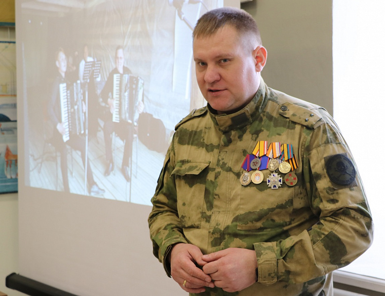 Урок мужества «Герои среди нас»