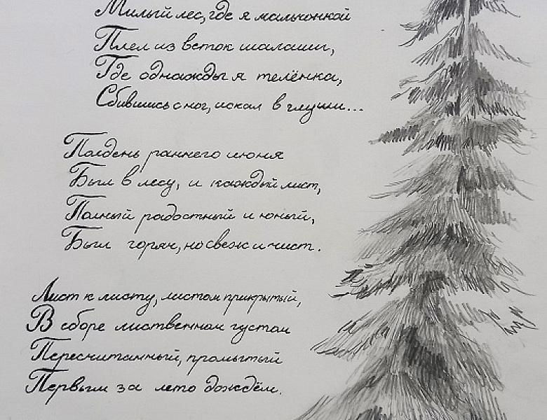 Сеанс каллиграфического письма
