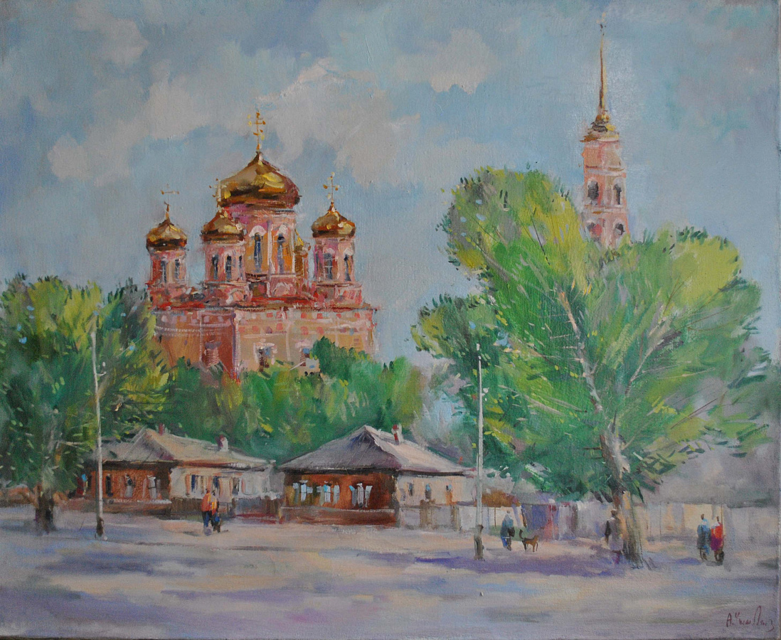 Выставка Алексея Петровича Чусляева "Диалог с городом"