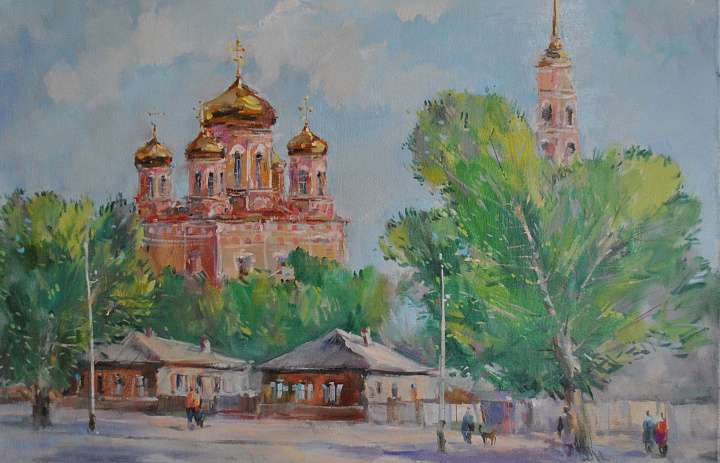 Выставка Алексея Петровича Чусляева "Диалог с городом"