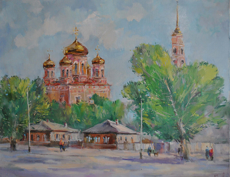 Выставка Алексея Петровича Чусляева "Диалог с городом"