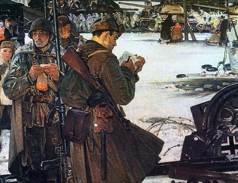 Виртуальная выставка живописных произведений советских и российских художников к 75-летию Победы в ВОВ
