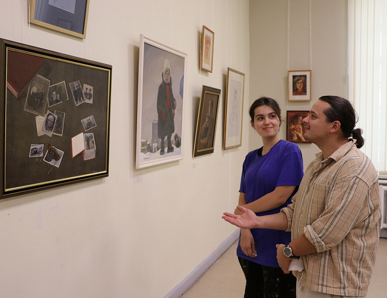 Юбилейная выставка преподавателя СХУ Марины Глебовны Гамаюновой 