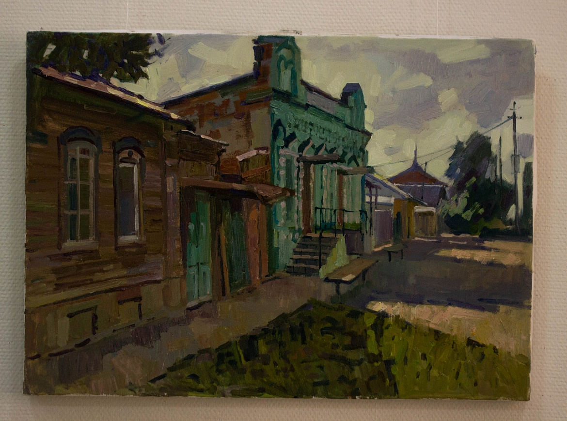Открытие выставок.