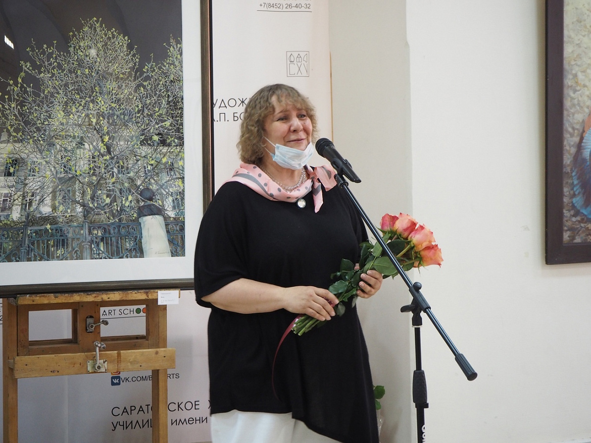 "Персональная юбилейная выставка Марины Гамаюновой". 