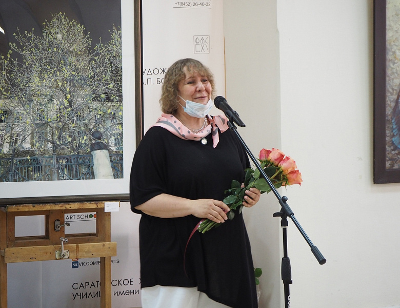 "Персональная юбилейная выставка Марины Гамаюновой". 