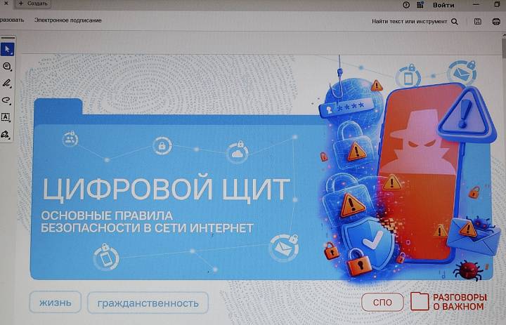 Цифровой щит. Основные правила безопасности в сети Интернет