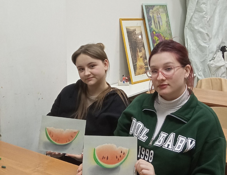 Мастер-класс по рисованию пастелью 